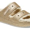 Crocs (WMNS) Classic Cozzzy třpytivé sandály „Multi Gold“ 208124-93S