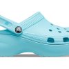 Crocs (WMNS) Classic Platform Clog „Pure Water“ 206750-4SS