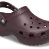 Crocs (WMNS) Classic Platform Clogs „Dark Cherry“ 206750-6WD