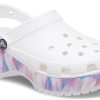Crocs (WMNS) Classic Platform Dream Clog „White Purple“ 207580-94S