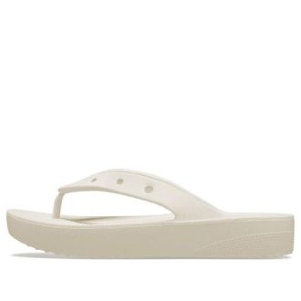 Crocs (WMNS) Classic Platform Flip (Béžová) 207714-2Y2
