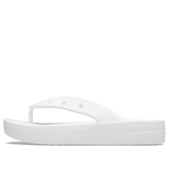 Crocs (WMNS) Classic Platform Flip Flop „White“ 207714-100