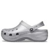 Crocs (WMNS) Classic Platform Glitter Clog „Silver“ 207241-040