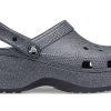 Crocs (WMNS) Classic Platform Glitter II Clog „Black“ 207770-001