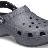 Crocs (WMNS) Classic Platform Glitter II Clog „Black“ 207770-001