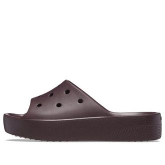 Crocs (WMNS) Classic Platform Slide „Dark Cherry“ 208180-6WD