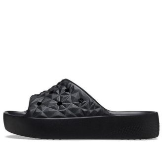 Crocs (WMNS) Classic Platform Slides „Black“ 209564-001
