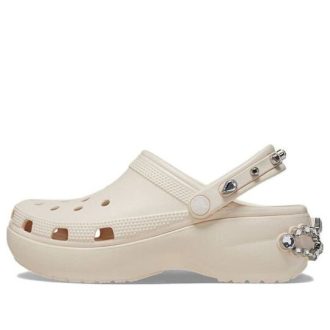 Crocs (WMNS) Classic Platform Tiara Clogs „Beige“ 209685-0WW