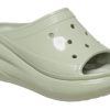 Crocs (WMNS) Crush High Shine Slides „Světle zelené“ 209648-3VS