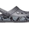 Crocs (WMNS) Hadí vzor grafitově černé Sandály 206380-02W