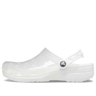 Crocs (WMNS) Jelly Crocs Transparentní unisex bílé sandály 206908-100