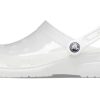 Crocs (WMNS) Jelly Crocs Transparentní unisex bílé sandály 206908-100