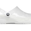 Crocs (WMNS) Jelly Crocs Transparentní unisex bílé sandály 206908-100