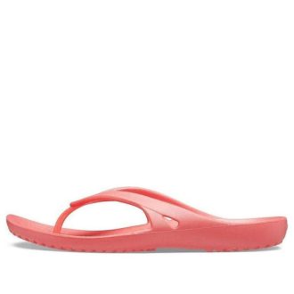 Crocs (WMNS) Kadee 2 minimalistické ležérní žabky červené 202492-6SL