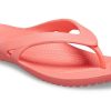 Crocs (WMNS) Kadee 2 minimalistické ležérní žabky červené 202492-6SL