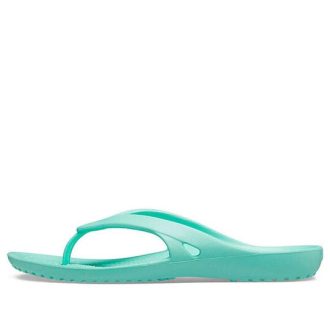 Crocs (WMNS) Kadee 2 pohodlné protiskluzové sportovní pantofle zelené 202492-3U3