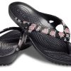 Crocs (WMNS) Kadee 2 potištěné žabky „Floral Black“ 205998-97J