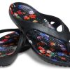 Crocs (WMNS) Kadee 2 tištěné žabky Minimalistické ležérní žabky černé 206866-001
