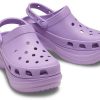 Crocs (WMNS) Klasický dřevák Retro Crocs Outdoor Silná podrážka Sportovní Purpurové sandály 206302-5PR