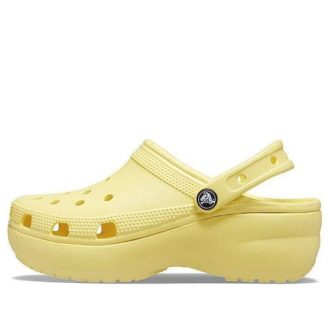 Crocs (WMNS) Klasický dřevák Sportovní sandály „Yellow“ 206750-7HD