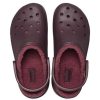 Crocs (WMNS) Klasické dřeváky s podšívkou na platformě „Dark Cherry“ 207938-6WD