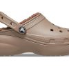 Crocs (WMNS) Klasické dřeváky s podšívkou na platformě „Houba“ 207938-195