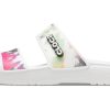 Crocs (WMNS) klasické kravatové grafické sandály „Black Green“ 207283-94S