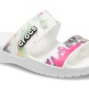 Crocs (WMNS) klasické kravatové grafické sandály „Black Green“ 207283-94S