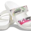 Crocs (WMNS) klasické kravatové grafické sandály „Black Green“ 207283-94S