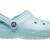 Crocs (WMNS) Klasický lemovaný dřevák „Sky Blue“ 203591-4SS