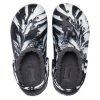 Crocs (WMNS) Klasické lemované venkovní sandály Clog „Marbled White Black“ 207180-103