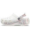 Crocs (WMNS) Klasická platforma Americana Paisley Clogs „White“ 207337-94S