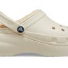 Crocs (WMNS) Klasická platforma lemovaná dřevákem „Bone“ 207938-2Y2