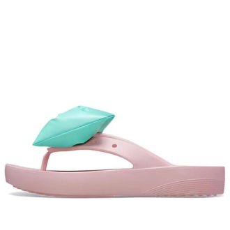 Crocs (WMNS) klasické platformové žabky „Pink Teal“ 210182-606