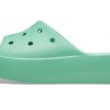 Crocs (WMNS) klasické sandály na platformě „Green“ 208180-3UG