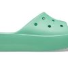 Crocs (WMNS) klasické sandály na platformě „Green“ 208180-3UG
