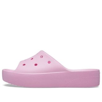 Crocs (WMNS) klasické sandály na platformě „Pink“ 208180-6S0