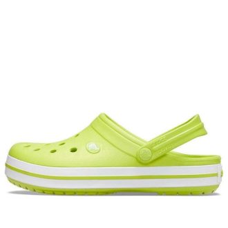 Crocs (WMNS) Lehké útulné plážové sandály zelené 11016-3T1