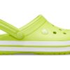 Crocs (WMNS) Lehké útulné plážové sandály zelené 11016-3T1