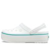 Crocs (WMNS) Lehké útulné venkovní plážové sandály bílé modré „bílá modrá“ 205434-1E0