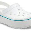 Crocs (WMNS) Lehké útulné venkovní plážové sandály bílé modré „bílá modrá“ 205434-1E0