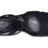 Crocs (WMNS) Leigh II Cross Strap kotníkové sandály na klínu „Černá“ 204950-060