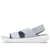 Crocs (WMNS) LiteRide šedé světle modré sandály „šedá bílá“ 206081-00J
