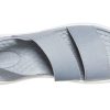 Crocs (WMNS) LiteRide šedé světle modré sandály „šedá bílá“ 206081-00J
