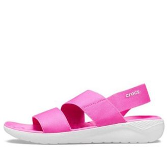 Crocs (WMNS) LiteRide červené sandály 206081-6QV