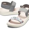Crocs (WMNS) Literide Graphic Sandals „Grey“ 205375-0E9