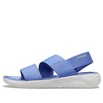 Crocs (WMNS) LiteRide lehké nebesky modré sandály 206081-4SE