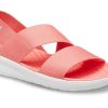 Crocs (WMNS) LiteRide Minimalistické neformální sportovní oranžové sandály 206081-6SL