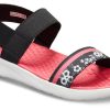 Crocs (WMNS) LiteRide vzor Outdoor Open Toe Black Red Sandals „Black Red“ 205868-066