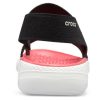 Crocs (WMNS) LiteRide vzor Outdoor Open Toe Black Red Sandals „Black Red“ 205868-066